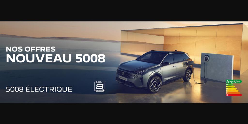 PEUGEOT 5008 ELECTRIQUE