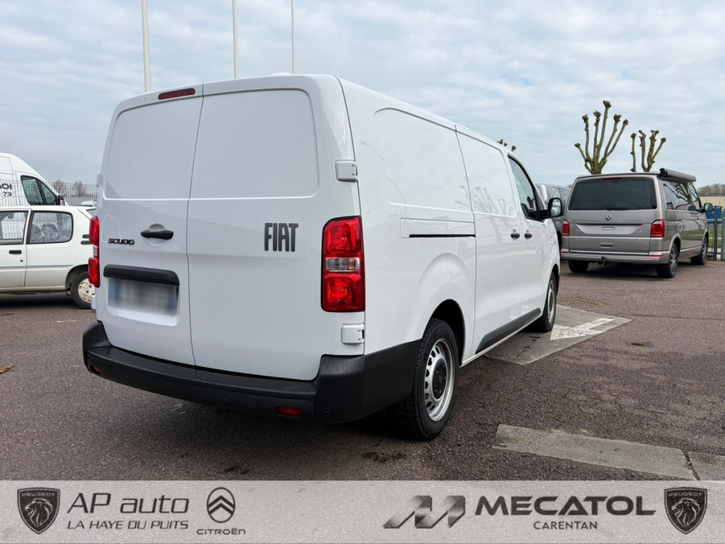 Fiat Scudo (3) Taille XL BlueHDI 180 S&S EAT8 diesel 4 portes  (oct. 2024) (co2 191)